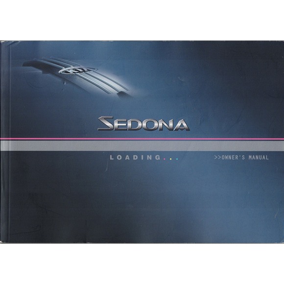 2004 KIA MOTORS AMERICA, ICN. KIA SEDONA Owner's Manual - Picture 1 of 2